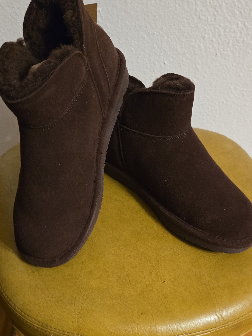 BearPaw Annabelle Pull On Suede Boots